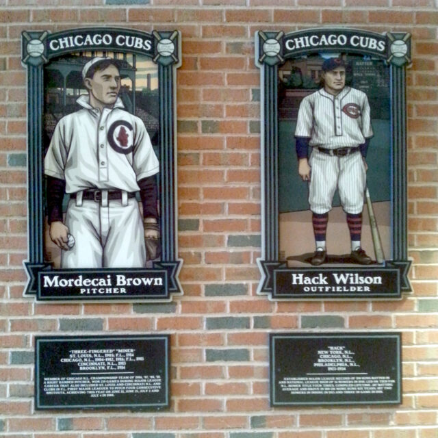 Three-Finger Brown and Hack Wilson