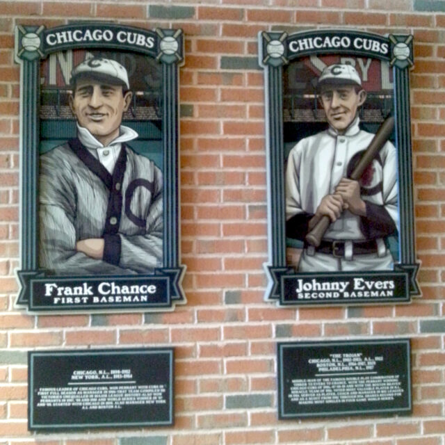 France Chaince and Johnny Evers