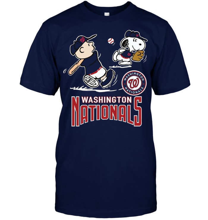 Bootleg Washington Nationals/Peanuts t-shirt