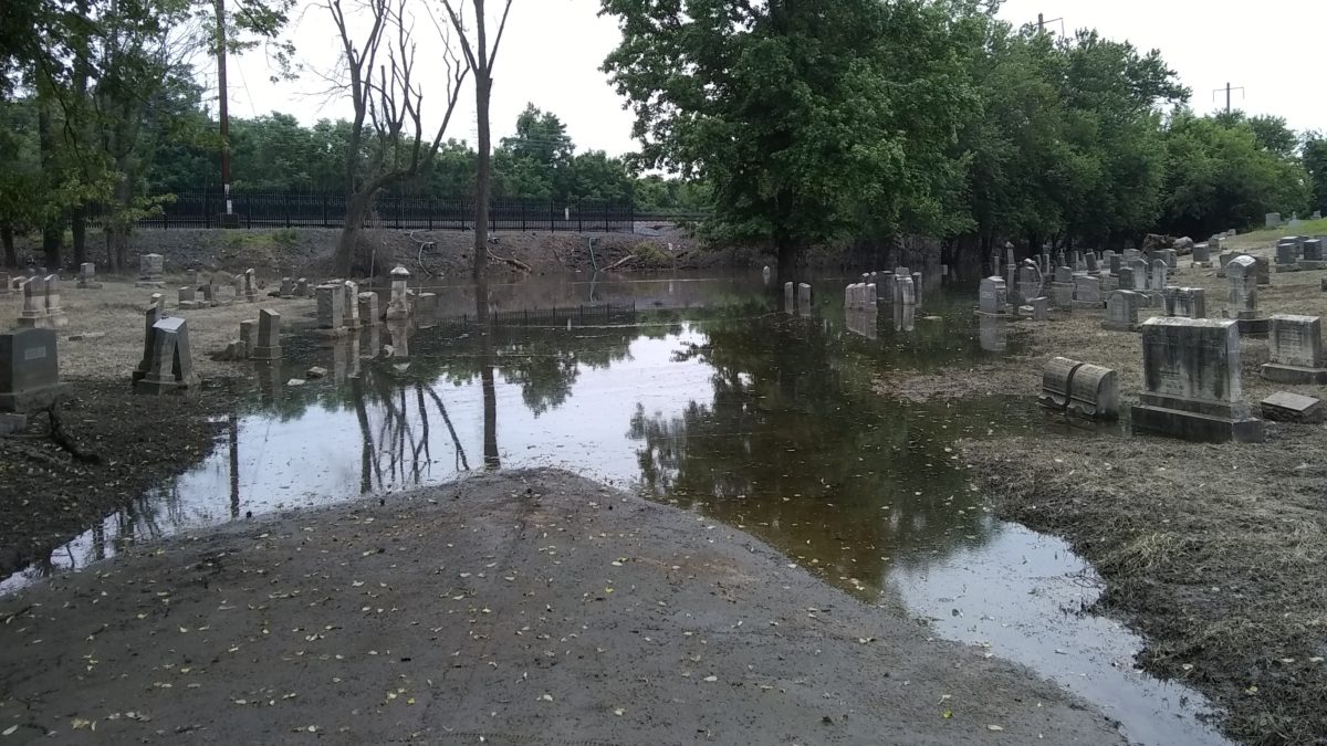 The lake
