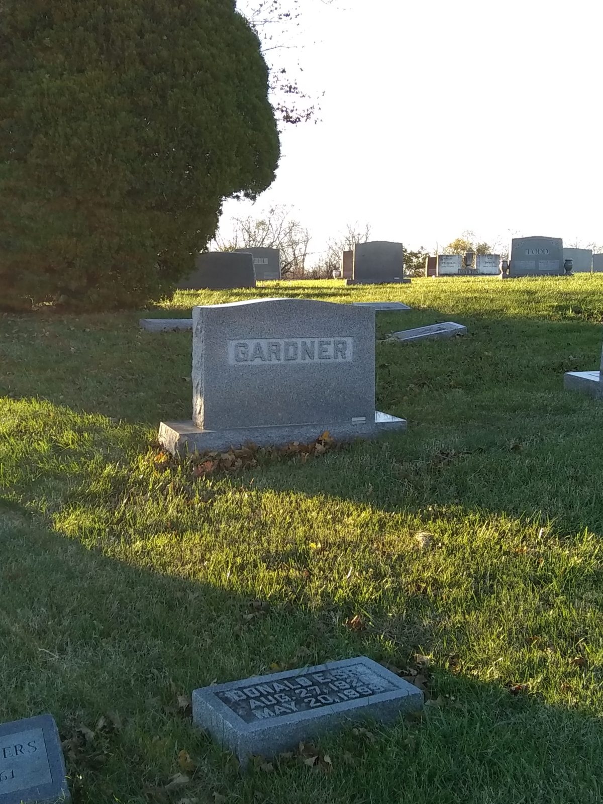 My grandparents' grave