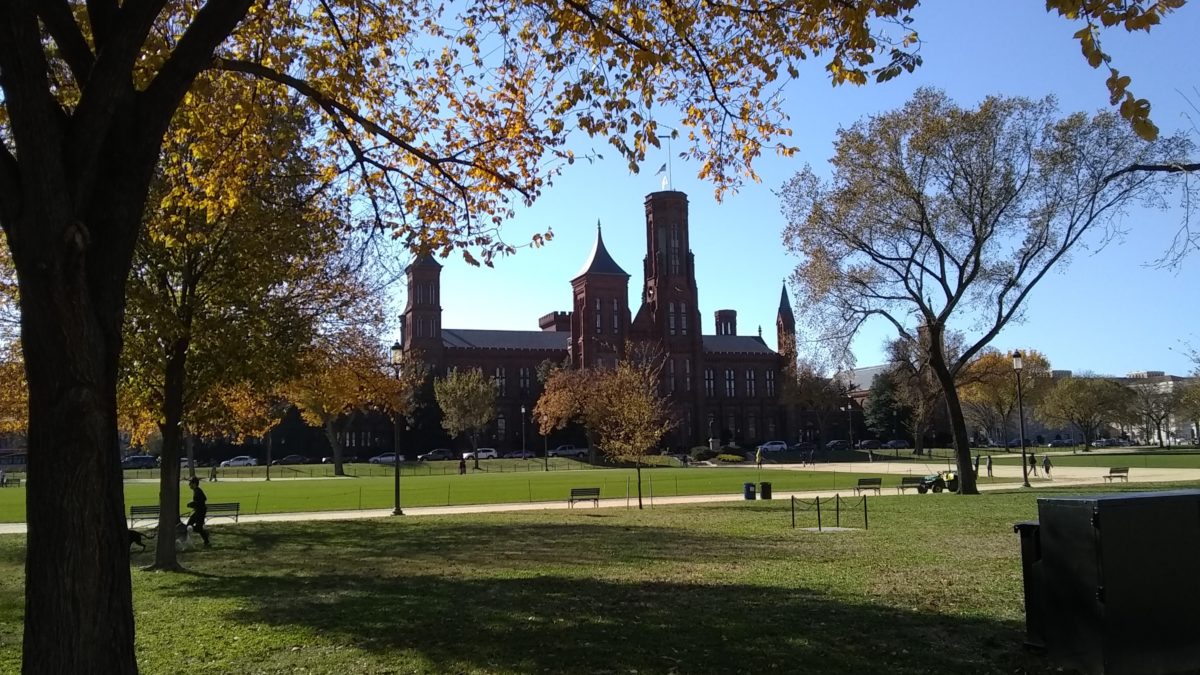 The Smithsonian castle