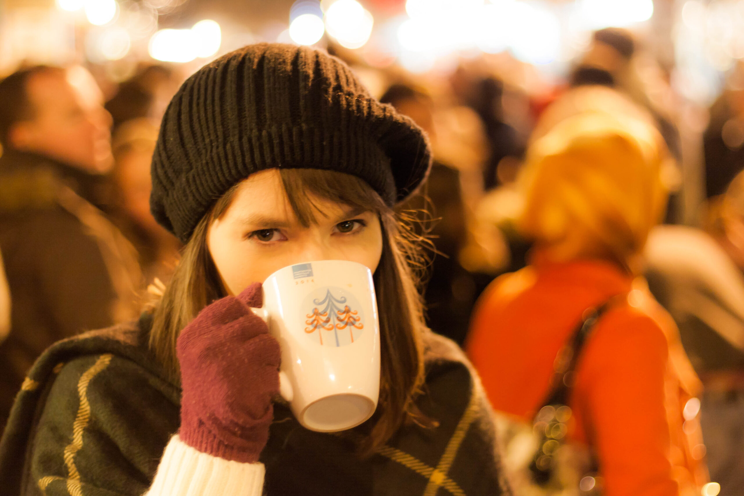 An Irish Girl at the Christmas Market