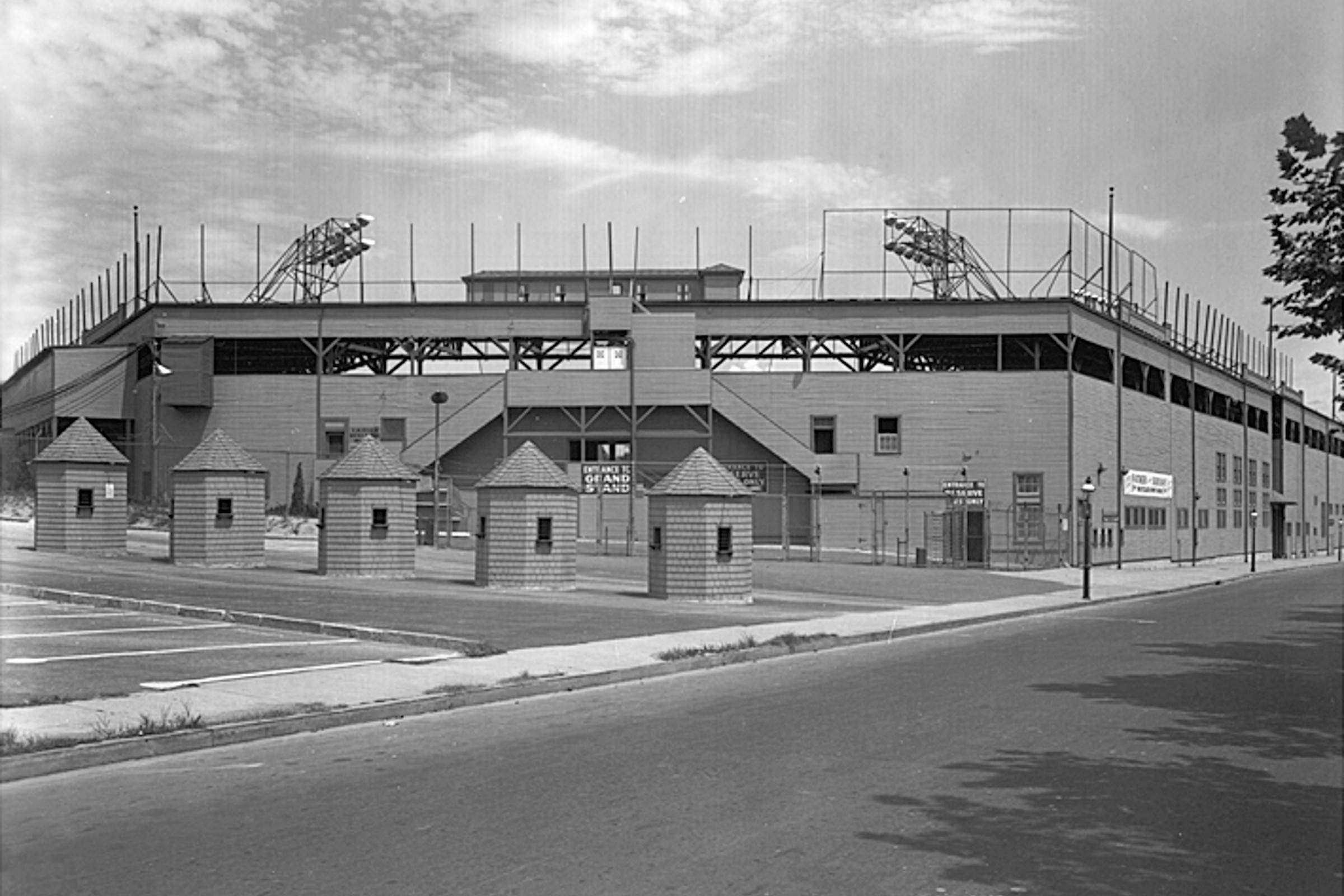 Oriole Park entrance, circa 1938