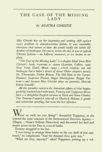 Sample of a story's first page from The Misadventures of Sherlock Holmes
