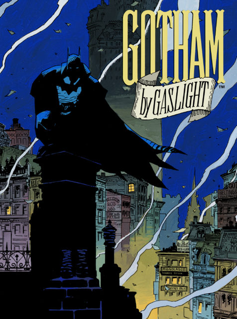 Cover to Batman: Gotham by Gaslight. Art by Mike Mignola.