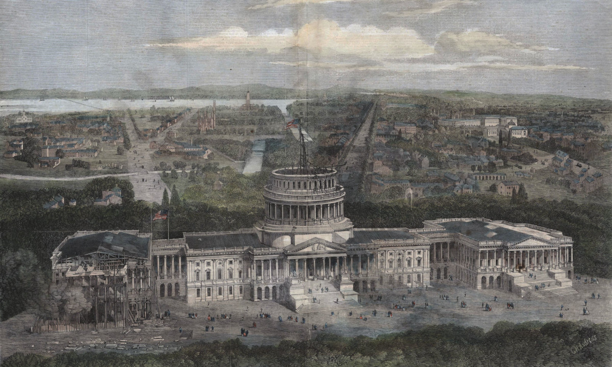 Andrews' Birdseye View of the City of Washington