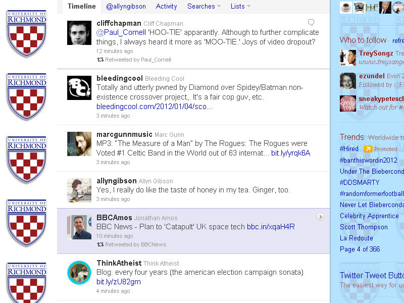 Detail of the screenshot that leads off the article, showing Bleeding Cool's mea culpa tweet and my gloating about honey.