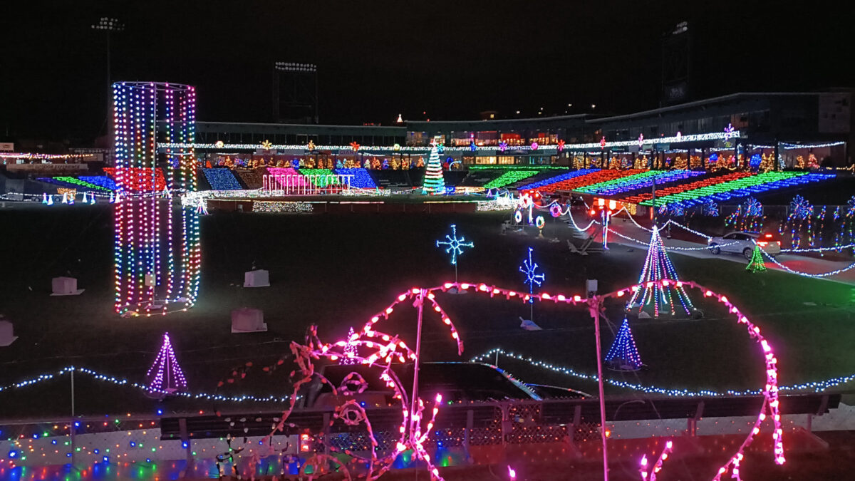 The view from the outfield