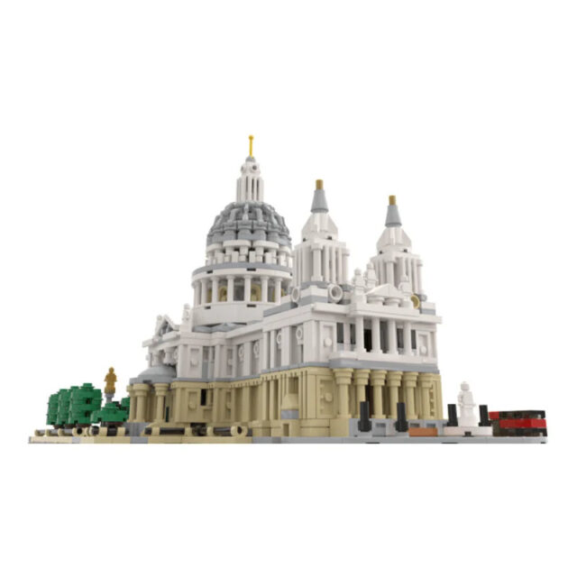 The St. Paul's set, seen from the front